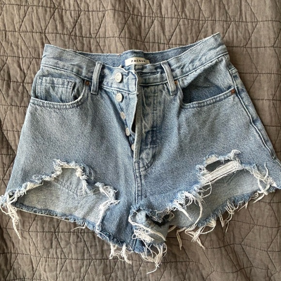 PacSun Pants - PacSun Women's Blue Denim Shorts
